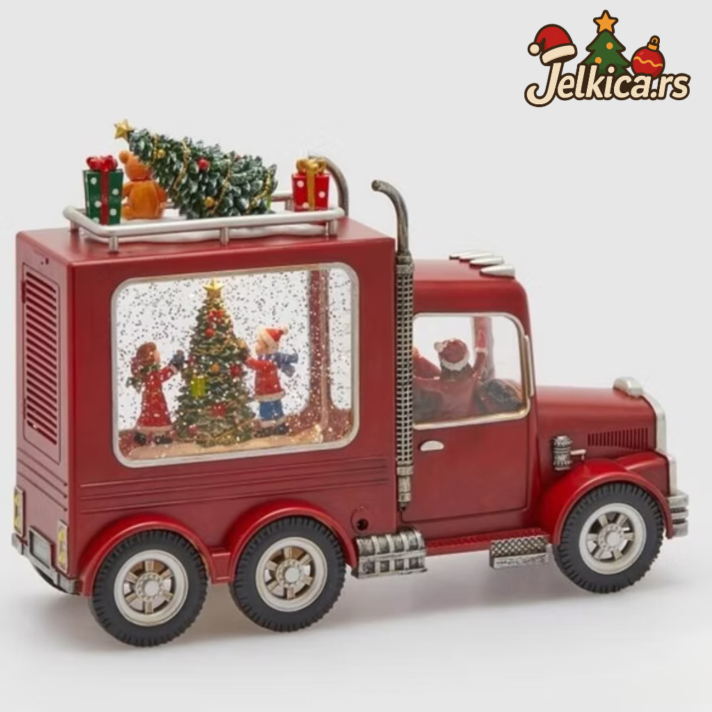 Novogodišnji Kamion sa Svetlom i Muzikom