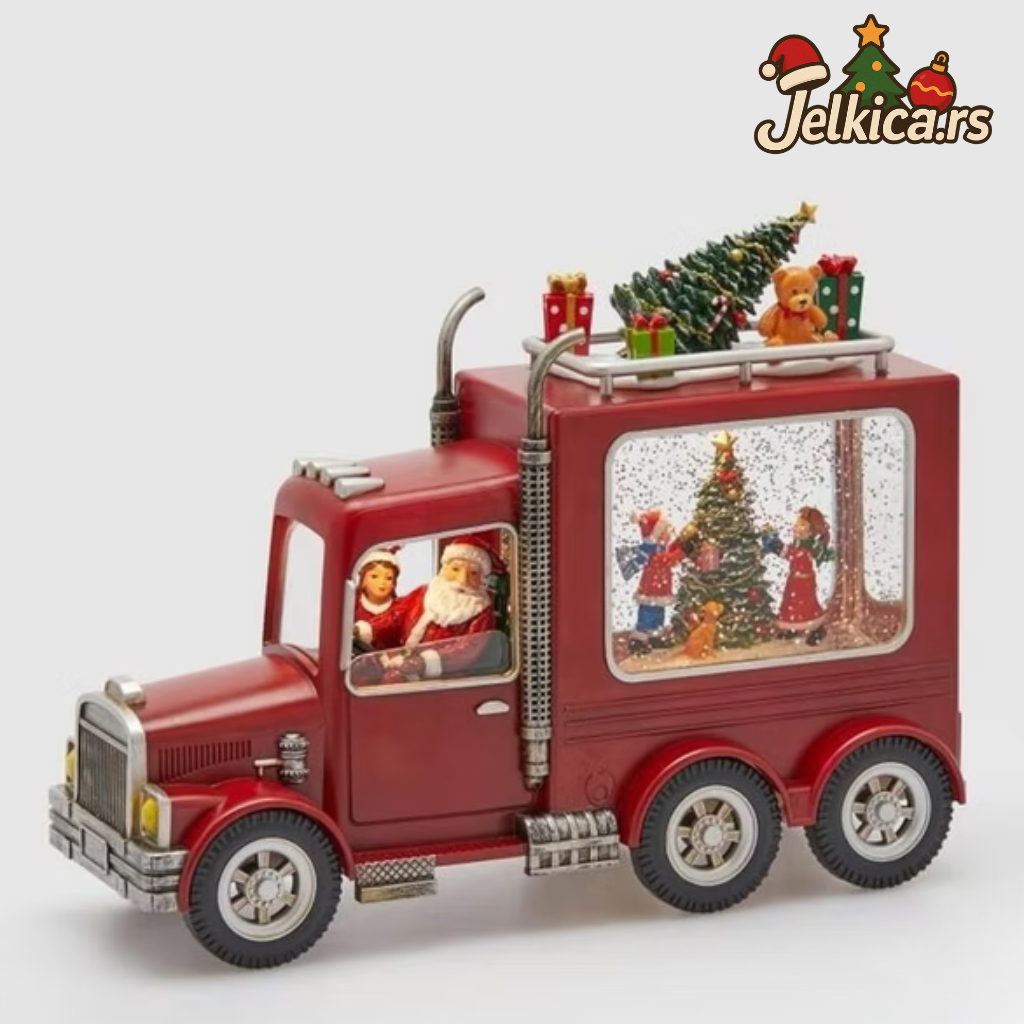 Novogodišnji Kamion sa Svetlom i Muzikom